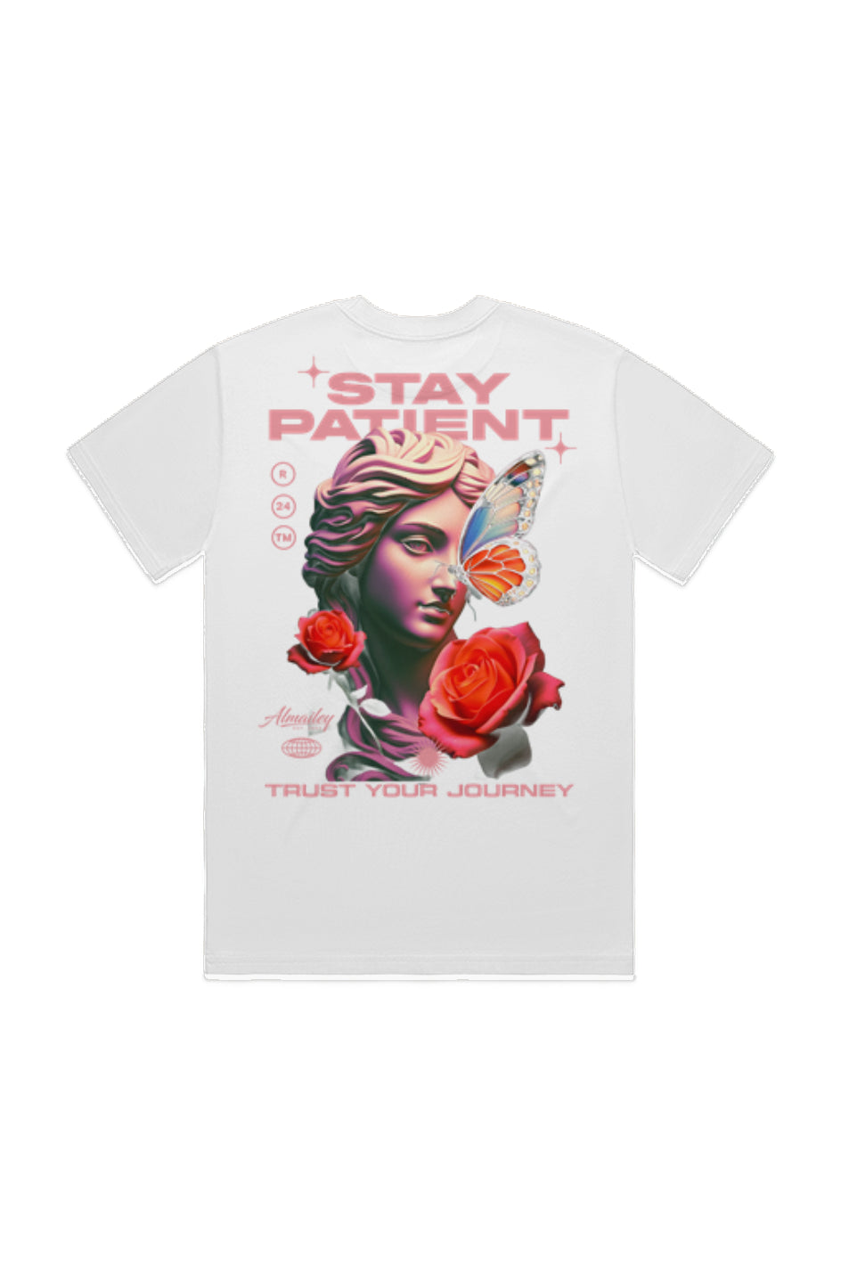 HEAVY TEE " STAY PATIENT"