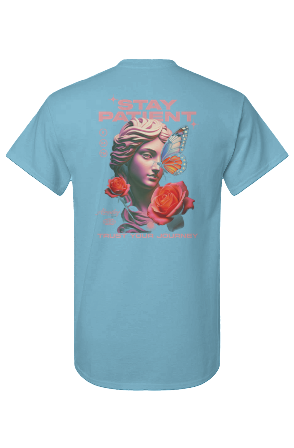 Ultra Cotton T-Shirt "STAY PATIENT"